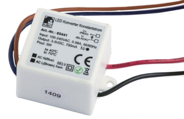 Rutec LED Konverter 700mA 3W 3-5V  85441 