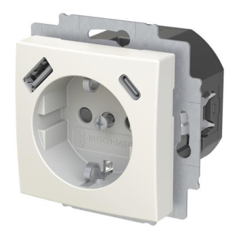 BJ SCHUKO -/USB-A+C    20 EUCB2USBAC-914 