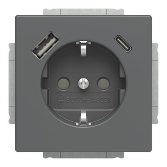 BJ SCHUKO -/USB-A+C     20 EUCB2USBAC-81 