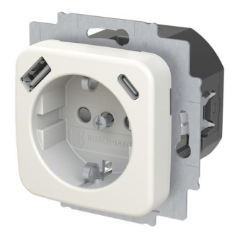 BJ SCHUKO -/USB-A+C    20 EUCB2USBAC-214 