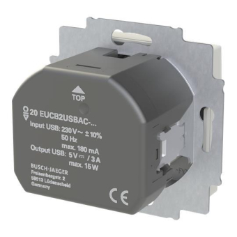 BJ SCHUKO -/USB-A+C    20 EUCB2USBAC-914 
