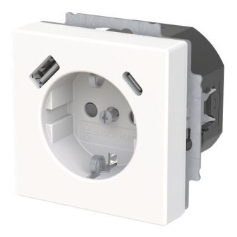 BJ SCHUKO -/USB-A+C     20 EUCB2USBAC-84 