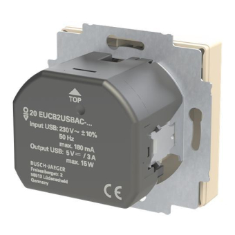 BJ SCHUKO -/USB-A+C     20 EUCB2USBAC-82 