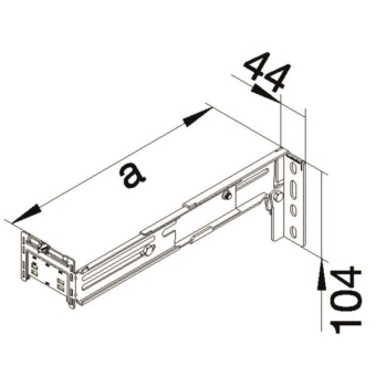 Hager Konsole zur Verwendung       G2263 