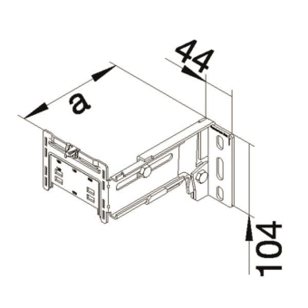 Hager Konsole zur Verwendung       G2262 