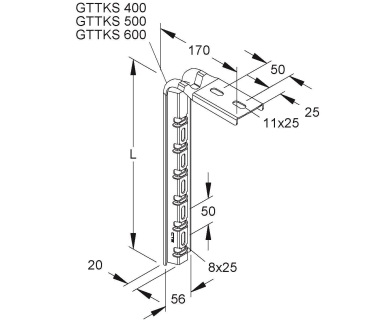 Niedax GTTKS600S             GTTKS 600 S 