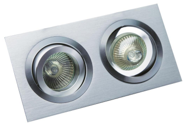 RUTEC Decken-EB-Strahler 2fach     57556 