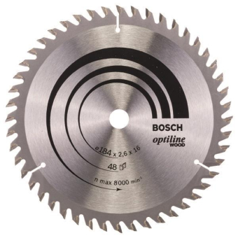 Bosch Kreissägeblatt Optiline 2608641181 