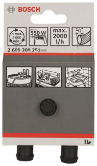 Bosch Wasserpumpe 2000 l/h    2609200251 