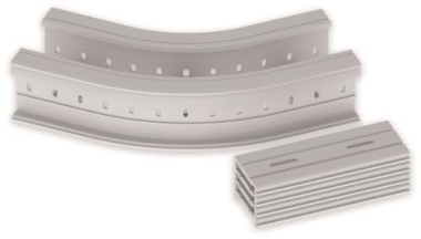 Unex Flachbogen 45  lichtgrau   67236-04 