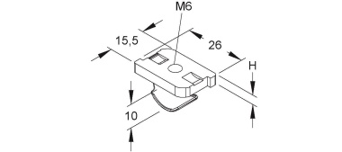 NIED Gleitmuttern                GSF0406 