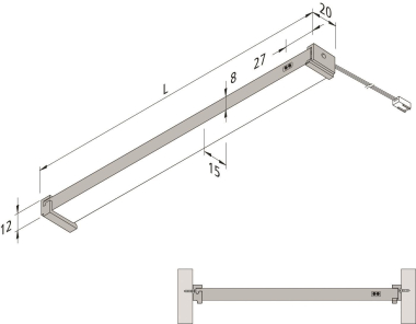 Hera LED Schrankinnenleuchte 61001214501 