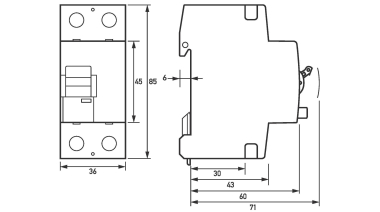 Doepke Lasttrennschalter         DHS2-63 