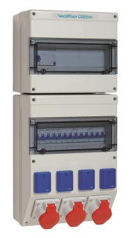 Walther Kunstst.Kombi 63A RCD-A  6890305 