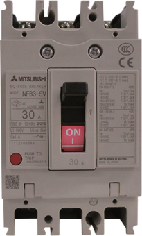 Mitsubishi Leistungs-     NF63-SV 3P 16A 