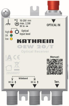 KATH Opt.Empfänger 2xBreitband  OEW 20/T 