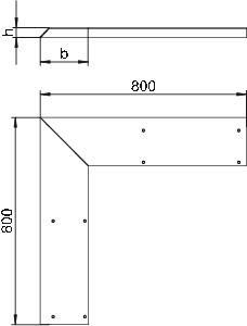 OBO AIKF AEA 25040 Außeneck-Blinddeckel 