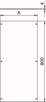 OBO OKA D 300 Blinddeckel f.Kanalsystem 