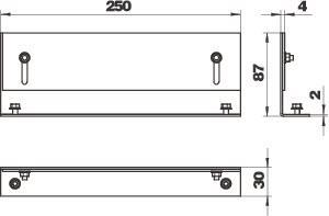 OBO OKB ES 25085 Kanalendstück f.OKB St 