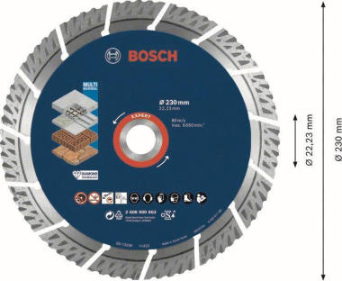 Bosch EXPERT Multi Material   2608900663 
