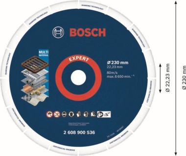 Bosch Diamanttrennscheibe     2608900536 