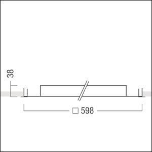 Zumtobel MIREL-L LAY LED2800-   42925917 