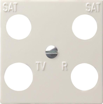 GIRA 025803 Zentralplatte 4fach 