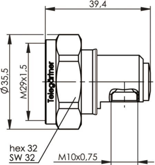 TEGA 7-16 Normkopfstecker    J01120D1157 