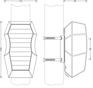 Siteco SConWi,MastBoxStandard   5EA3BS01 