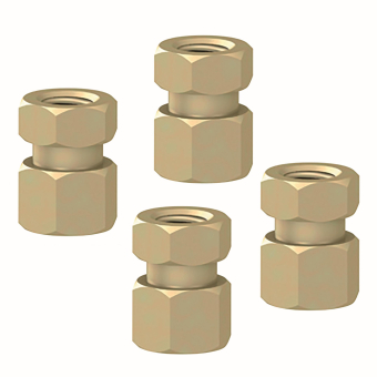 Schneider Set 4xMuttern f.vert. NSYAMCSF 