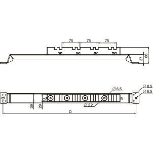 Schneider SF-Sammelschienen-    NSYAS800 