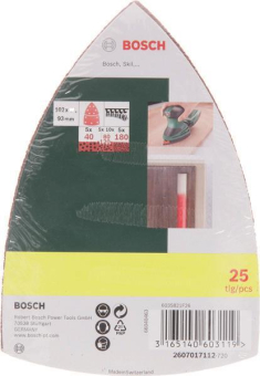 Bosch Schleifblatt-Set        2607017112 