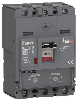 Hager Leistungsschalter h3+     HHS125DC 