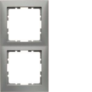 Berker Rahmen 2fach S.1 ALU     10129939 