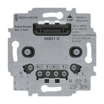 BJ Serienrelais-Einsatz flex     64821 U 