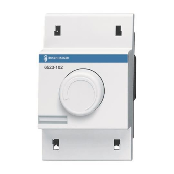 BJ LED-Dimmer REG alpinweiß     6523-102 