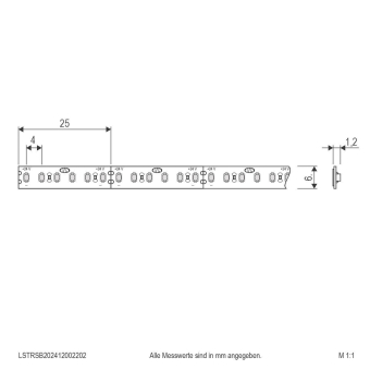 EVN LED-Strip IP20    LSTRSB202412002202 