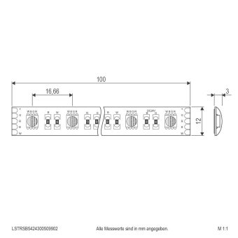 EVN LED-Strip IP54   LSTRSB5424300509902 