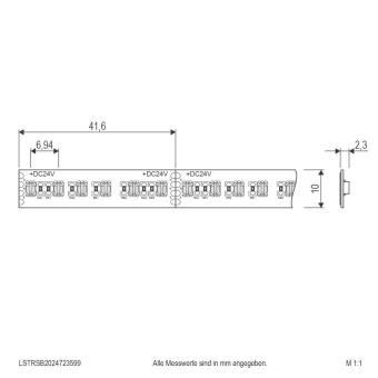 EVN LEDStrip IP20 18W/m LSTRSB2024723599 