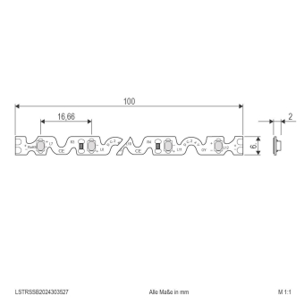 LED-Stripe -IP20 -     LSTRSSB2024303527 
