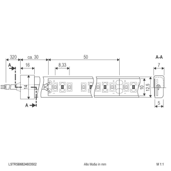 EVN LED-Strip IP68,     LSTRSB6824603502 