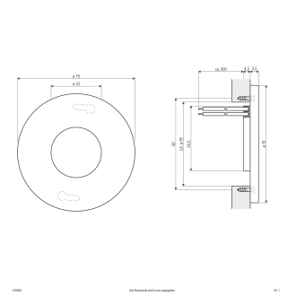 EVN LED-edelstahl-Einbauleuchte   LR0602 