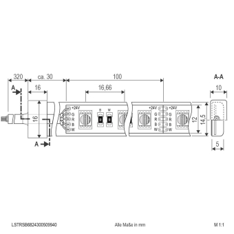EVN LED-Strip IP68,  LSTRSB6824300509940 