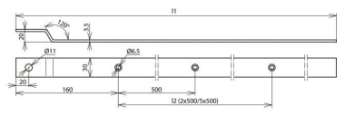 Dehn 860315 AF     AF 30X3.5 V4A ZW 1500 