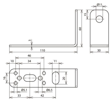 DEHN Befestigungswinkel           106310 