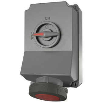 Mennekes 63A5P 6H400V Wanddose DUO  7290 