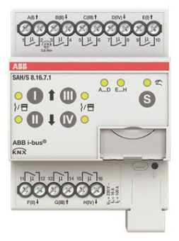 ABB Schalt-/Jalousieaktor  SAH/S8.16.7.1 