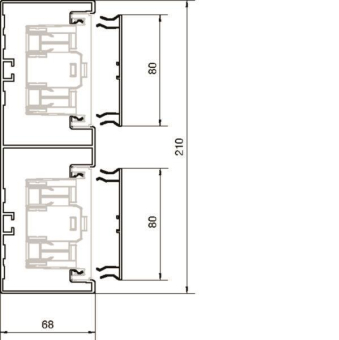 Hager Brüstungsk.Unterteil BRA652101DELN 