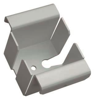 Hager Adapter Univ. Stahl   DABZADUN9006 