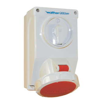 Walther Wandsteckdose 16A 3P    AA119306 